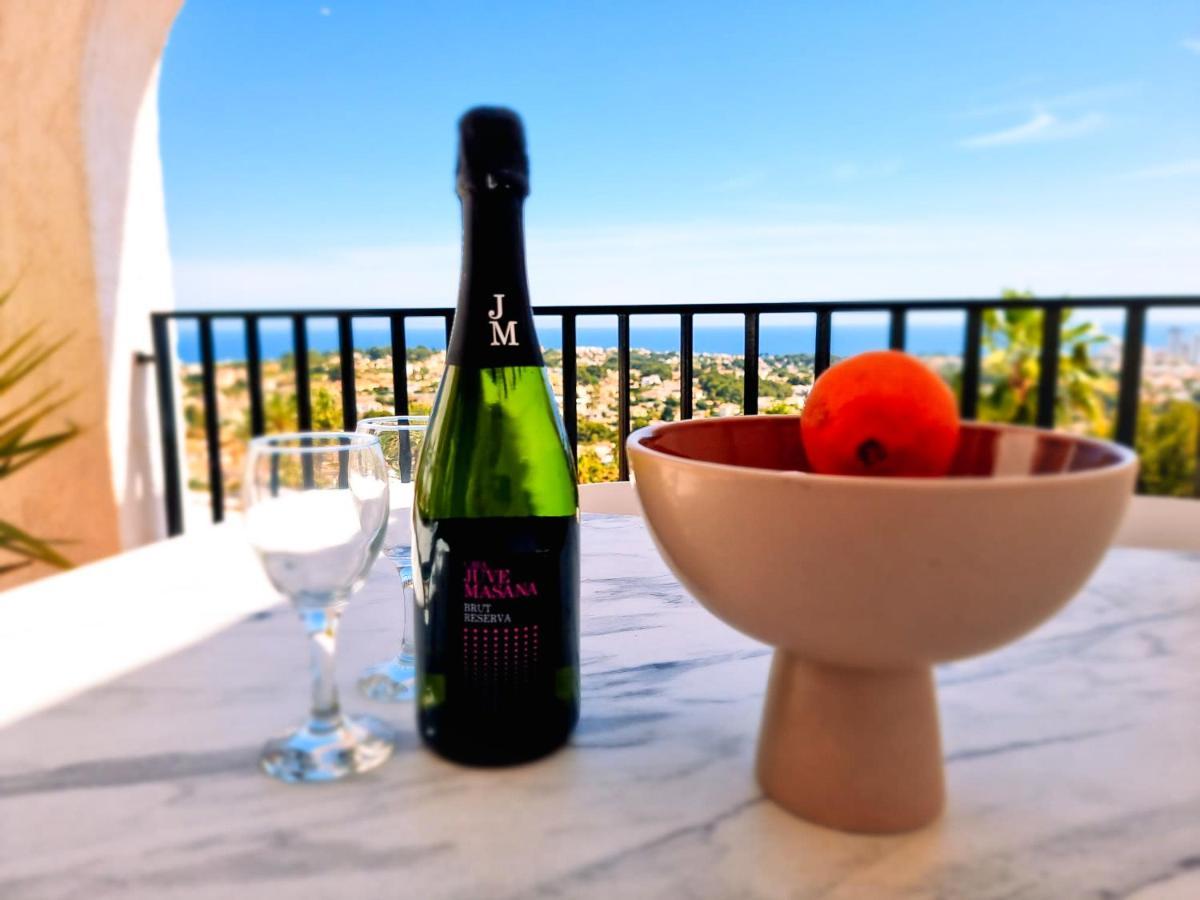 The View: Sea, Mountain, Terrace, Swimming Pool Lejlighed Calpe Eksteriør billede