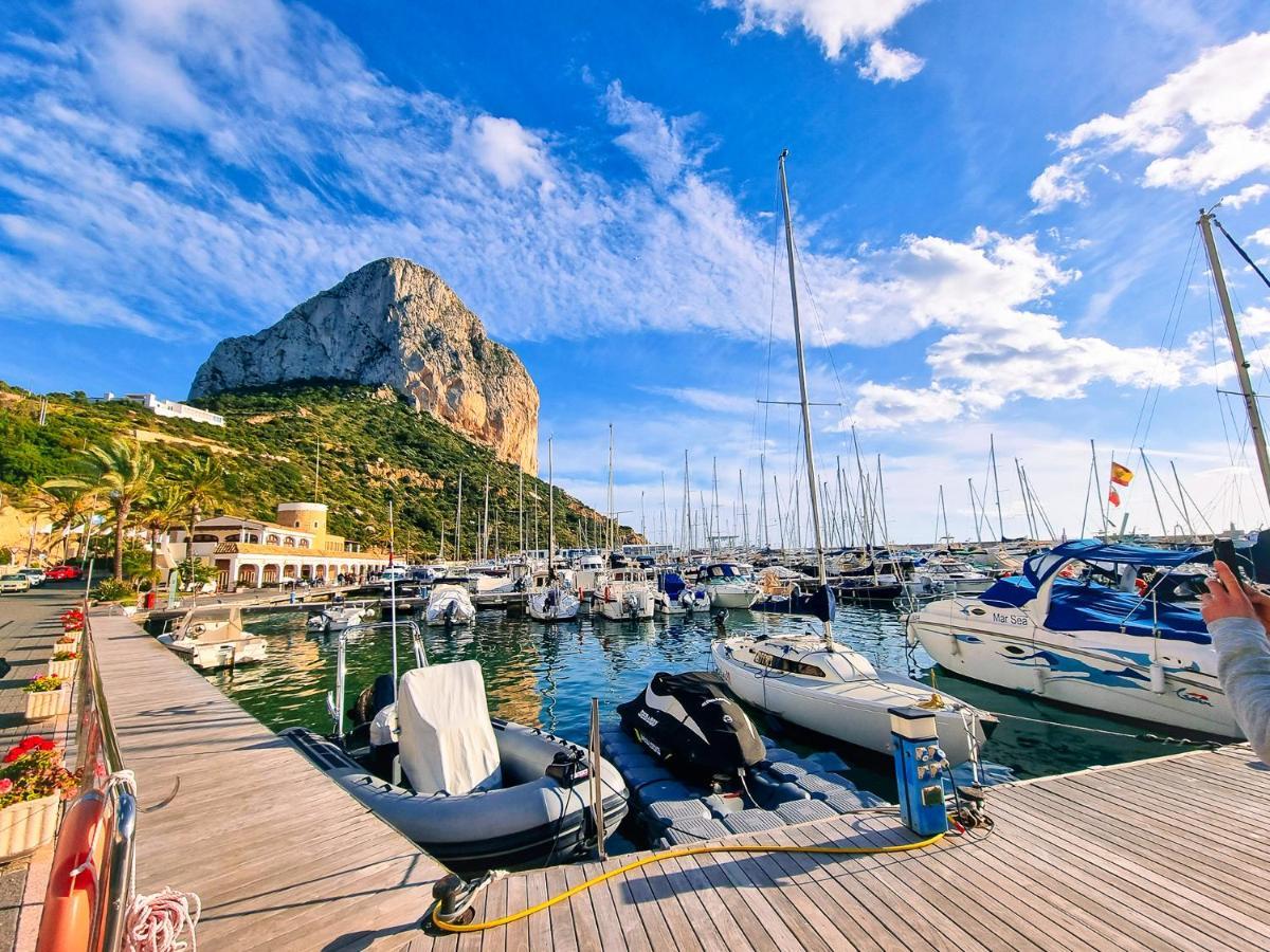 The View: Sea, Mountain, Terrace, Swimming Pool Lejlighed Calpe Eksteriør billede